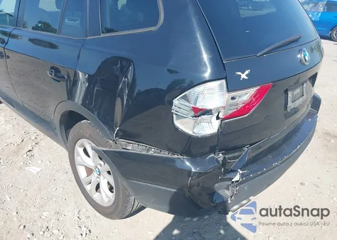 2010 BMW X3 xDrive30I z USA, uszkodzony, nr VIN WBXPC9C40AWJ38499